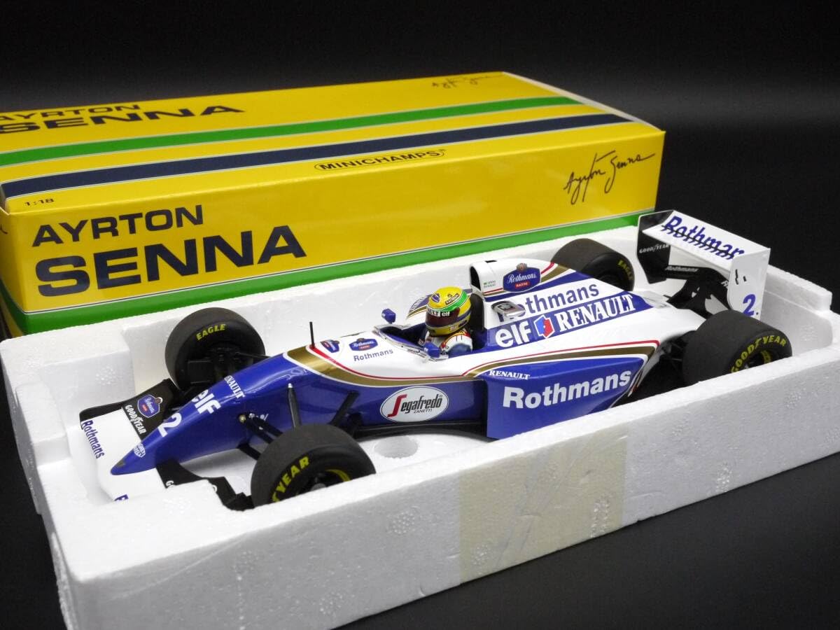 1/18 ウィリアムズ FW16 ラストレース Rothmans A.セナ